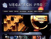 Tablet Screenshot of megatechpro.com